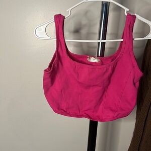 NWOT hot pink altard state top